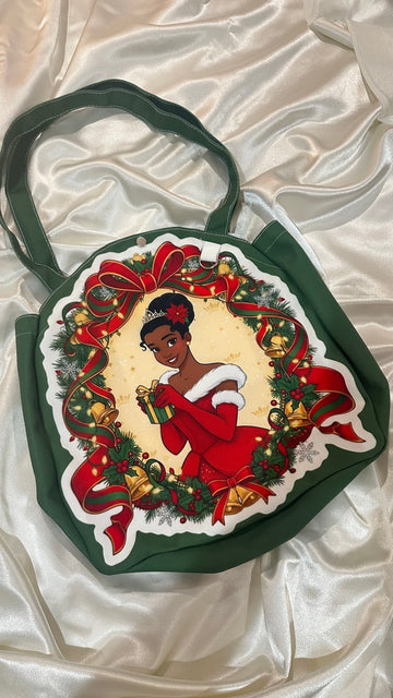 Princess Holiday Tote Bag