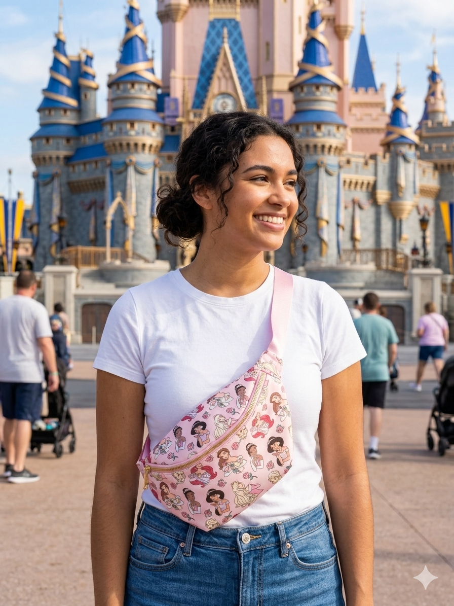 Pink Princess Fanny Pack