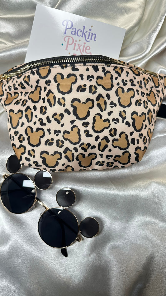 Leopard Print Fanny Pack