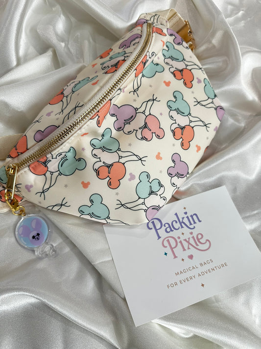 Pastel Balloons Fanny Pack