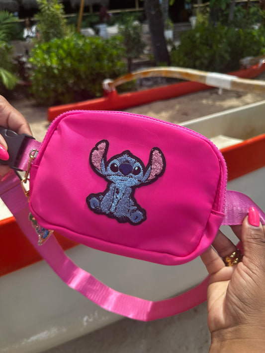 Stitch Inspired Square Belt Bag