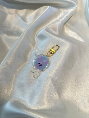 🎈 Pastel Balloon Charm Keychain 🎈