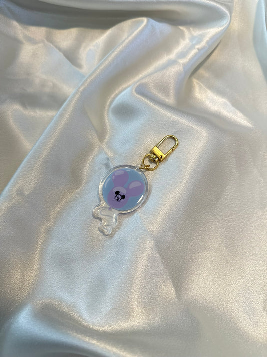 🎈 Pastel Balloon Charm Keychain 🎈