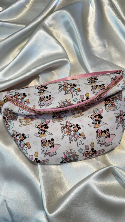 Teacups and Carousel Fanny Pack