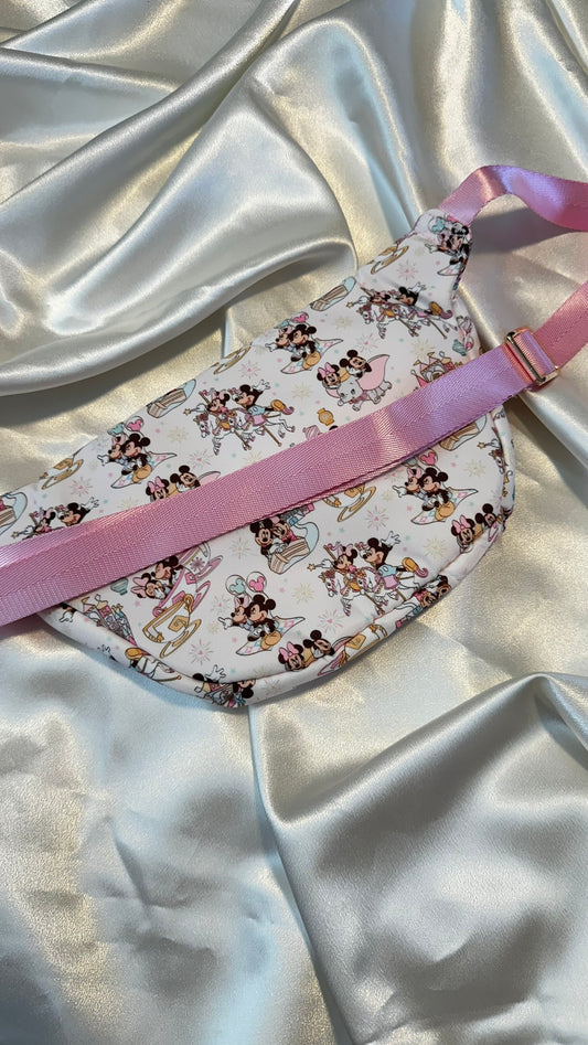 Teacups and Carousel Fanny Pack