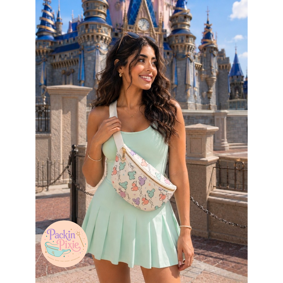 Pastel Balloons Fanny Pack